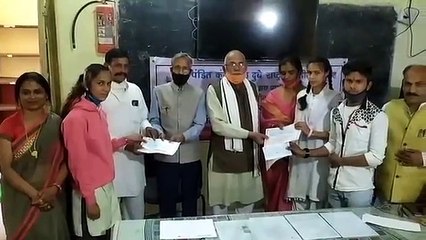 शाजापुर के उत्कृष्ट विद्यालय में छात्र संसद का हुआ आयोजन, किसान बिल पर हुई चर्चा
