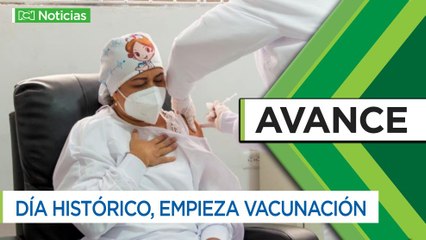 ¡Comenzó la vacunación contra el covid en Colombia!