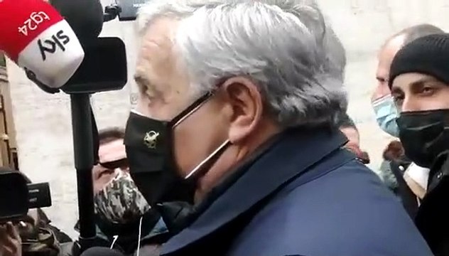 Antonio Tajani (Forza Italia) su Fiducia a Governo Draghi