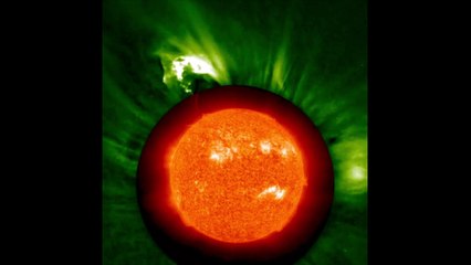 Suns Plasma Flips and Falls Back Down