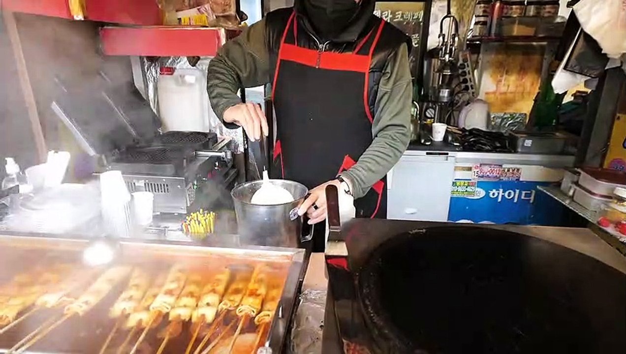 3,800원짜리 피자 크레페  Crepe  Pizza  korean street food