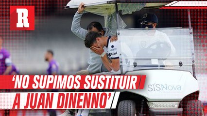 Iturbe: 'Juan Dinenno no perdona una de gol y no supimos sustituirlo'