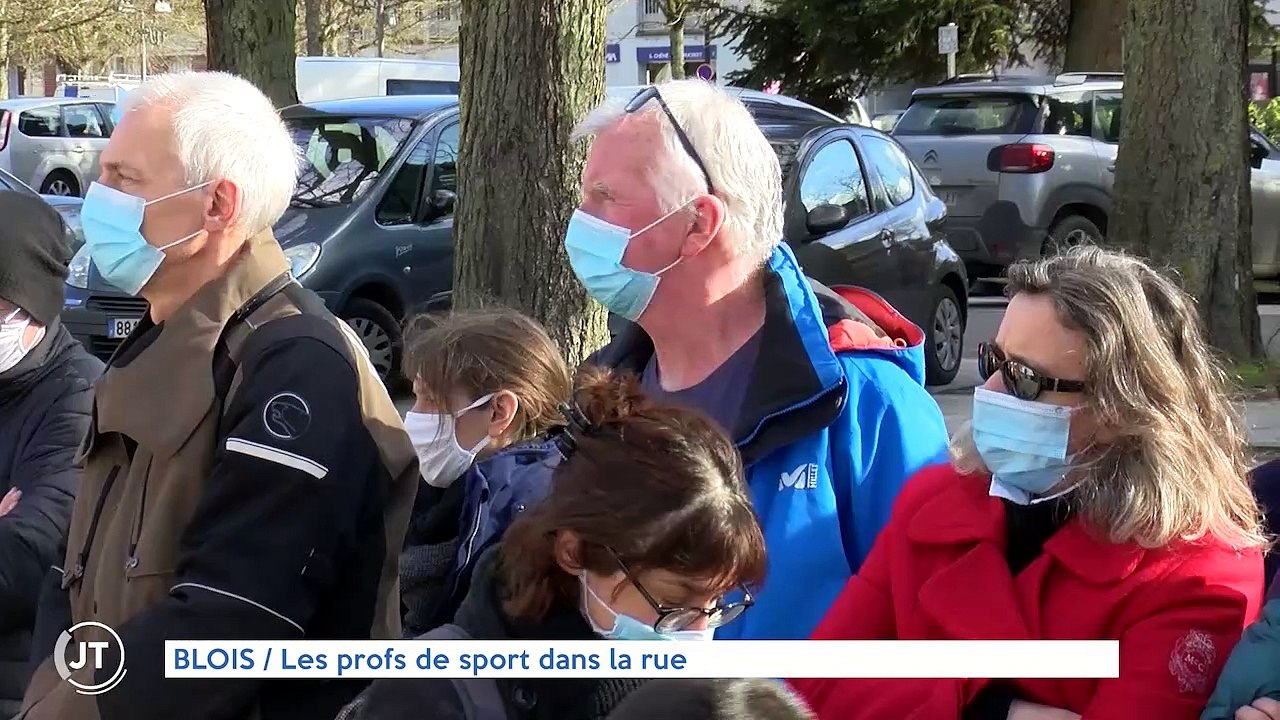 BLOIS/ Les profs de sport dans la rue
