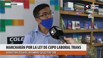 El sábado marcharán por la Ley de cupo laboral transgénero