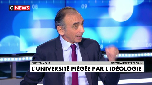 Éric Zemmour : «Ce sont les présidents d’universités qui favorisent le développement de ces études»