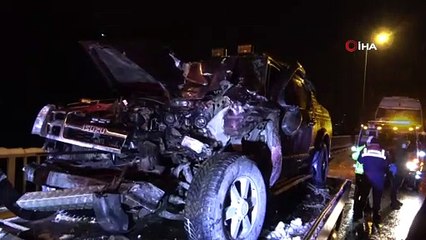 Ordu’da 6 aracın karıştığı zincirleme trafik kazası: 2 yaralı