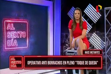 Se realiza operativo anti borrachos en pleno toque de queda