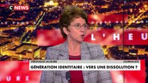 Véronique Jacquier sur la dissolution de Génération Identitaire : «Ils n’ont tué, ni volé personne»