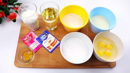 كيكة الرواني بطريقة جديدة  وطعم خيالي ستبهر كل من يتذوقها ❤️