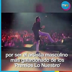 Marc Anthony recibe otro premio Guinness