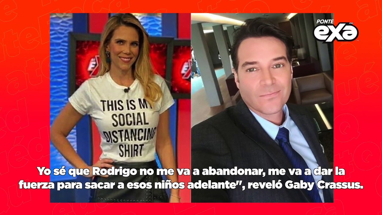 Gaby Crassus da el último adiós a su esposo, el actor Rodrigo Mejía