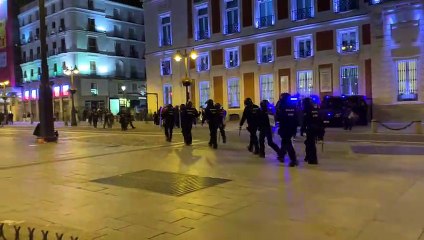 Manifestaciones en contra del encarcelamiento de Pablo Hasel en Madrid