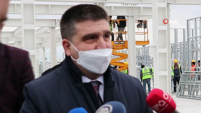 - Büyükelçi Yörük'ten Türkiye tarafından Arnavutluk'ta inşa edilmekte olan hastaneye ziyaret