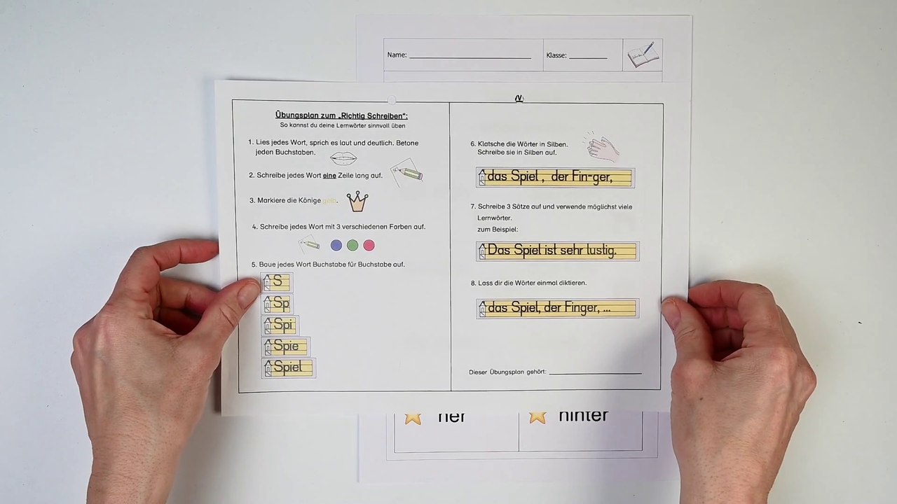 Lernwörter 2 - Übung 2