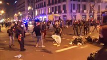 Nueva noche de altercados violentos en Barcelona por el encarcelamiento de Hasél