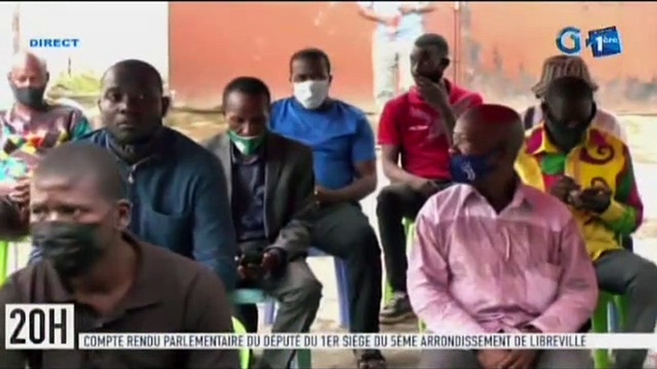 RTG / Compte rendu parlementaire du député du 1er siège du 5 eme arrondissement de Libreville