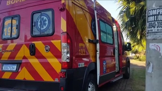 Motociclista fica ferida em acidente de trânsito na Rua Rio da Paz, no Bairro Nova Cidade