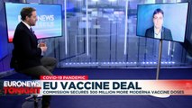 COVID vaccine: EU to receive extra 350 million doses in 2021 from Pfizer and Moderna