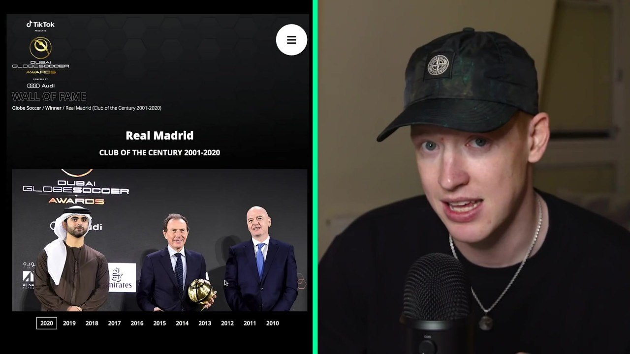 REACTING TO FOOTBALL's WORST AWARDS CEREMONY (Globe Soccer Awards)