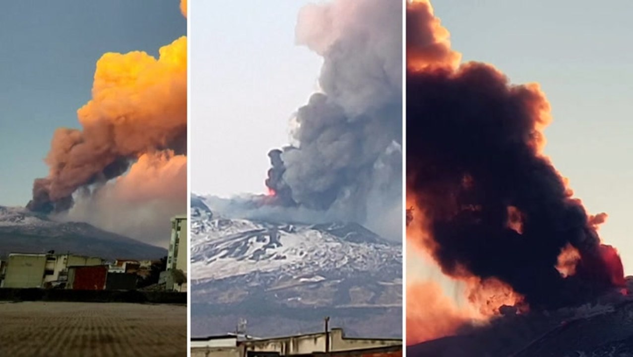 Watch the eruption of Europe's most active volcano from every angle we could find