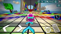 Blocky Car Races Mega Ramps Game - Stunts 3D Racing Impossible Tracks - Android GamePlay