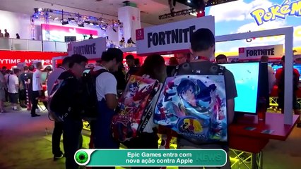 Epic Games entra com nova ação contra Apple