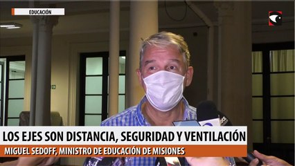 Los ejes son distancia, seguridad y ventilación