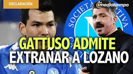Chucky Lozano es mucho mejor que antes: Gattuso