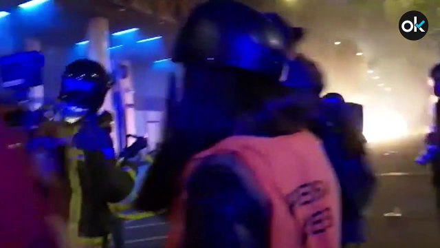 TVE: Jesús Cintora tilda de pacíficas las manifestaciones en apoyo al delincuente Pablo Hasél