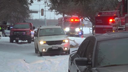 Texans helping each other out during Arctic blast
