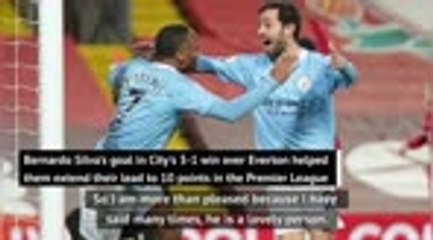 'What a player!' - Guardiola lauds Bernardo Silva