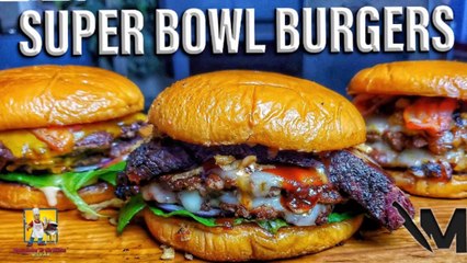 Super Bowl Burgers with Mr Make it Happen