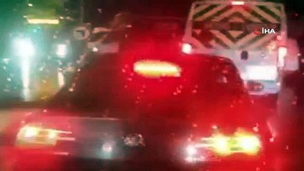 Sürücüye meydan dayağı!