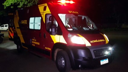 Asfalto sujo provoca queda de motociclista