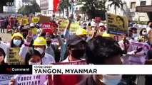 Myanmar: Massive Proteste gegen Militärputsch