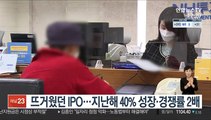 뜨거웠던 IPO…지난해 40% 성장·경쟁률 2배