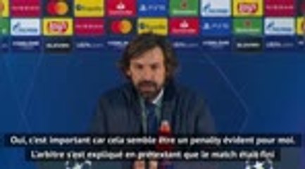 8es - Pirlo : "C'était un penalty évident pour moi..."