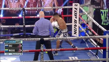 Floyd Diaz vs Fernando Macias (13-02-2021) Full Fight