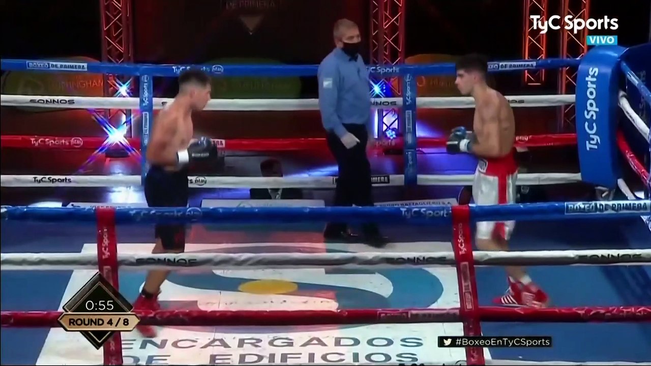 Christian Nicolas Andino vs Carlos Daniel Aquino (12-02-2021) Full Fight