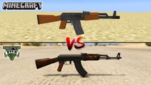 MINECRAFT AK 47 VS GTA 5 AK 47 - WHICH IS BEST_