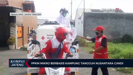 PPKM Mikro berbasis kampung tangguh nusantara candi