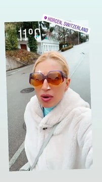 Μαρία Ηλιάκη: Βόλτα στη Ζυρίχη για την εγκυμονούσα