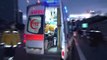 TEM Otoyolu'nda ticari araç, polis çevik kuvvet minibüsüne çarptı: 1 yaralı