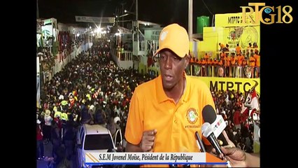Prezidan Jovenel Moïse mande tout aktè politik yo nan opozisyon an pou mete tèt ansanm ak pouvwa a.