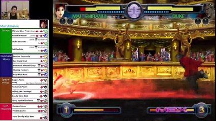 (PS2) KOF Maximum Impact - 02 - Mai Shiranui - Hard Mode