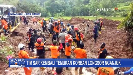 Longsor Nganjuk, Pencarian Korban Dilanjutkan