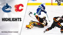 Canucks @ Flames 2/17/21 | NHL Highlights