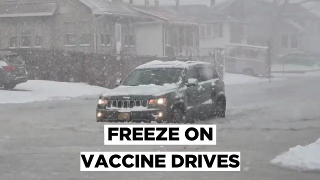 Winter Storm Cripples Life Across World; Vaccination Drives Halted In US, Greece