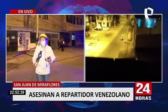 San Juan de Miraflores: asesinan a presunto repartidor venezolano de siete disparos
