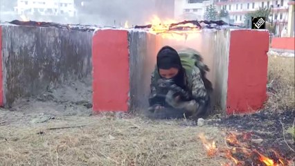 एटीएस में शामिल होने के लिए कड़ी मेहनत कर रही महिला कमांडो